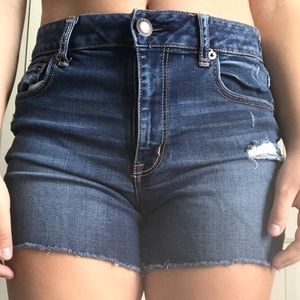 American eagle jean shorts